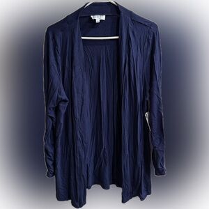 Prescott Deep Blue Knit Cardigan